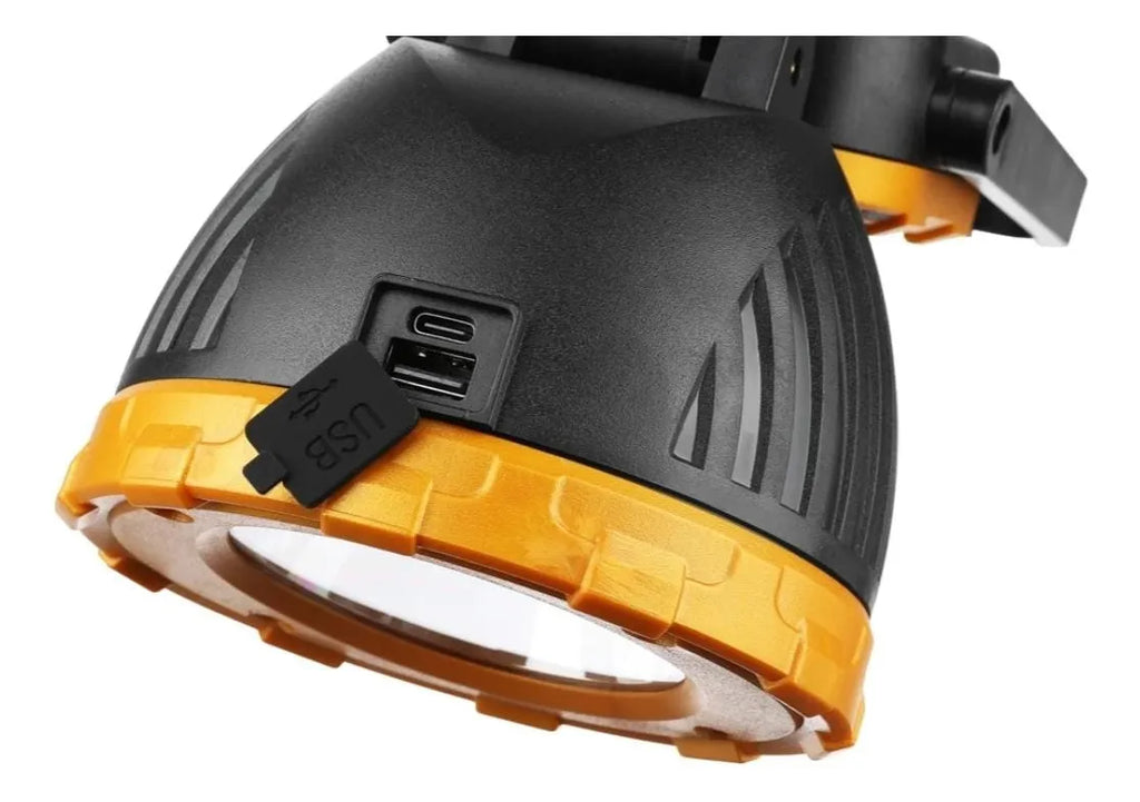 Linterna Para Camping Carga Solar Y Usb